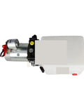 24V Hydraulic Power Unit Pack For All Electric Stacker Truck, compact motorized hydraulics with reservoir, industrial strength.