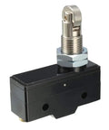Rock Solid Spdt No Nc Roller Plunger Micro Limit Switch With Panel Mount Screw Terminals For Industrial Machinery And Home Projects Built Like A Tank To Get The Job Done Quick, featuring a lever and black plastic housing.