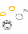 Components of 32mm Fitness Handle End Covers 5 Pack Aluminum Alloy No Slip Grip Durable Safe Fit for Weightlifting and Home Gym