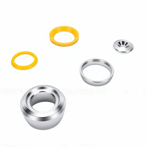 Components of 32mm Fitness Handle End Covers 5 Pack Aluminum Alloy No Slip Grip Durable Safe Fit for Weightlifting and Home Gym