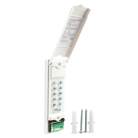 Aftermarket Garage Door Keypad Replacement For Linear MDTK Easy Plug And Play Setup Includes 9V Battery And Mounting Hardware
