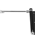 Automatic Door Closer Stainless Steel Spring Buffer Soft Silent Close for Home and Hotel adjustable force 180x165mm