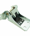 Close-up of a durable steel upper door hinge from the Door Hinge Set Of 4 For Ford And Mercury Vehicles Upper And Lower Hinges Left And Right Sides Replacement Hinges For Easy Door Alignment OE Style Fit Durable Steel Construction