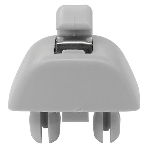 Gray Interior Sun Visor Clip Bracket Pack For Audi A6 A7 A8 S6 S7 S8 And VW Passat Polo 2006 To 2019 Replacement Mount Front View