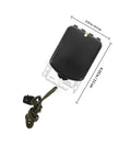 Multifunction Hiking Compass With Scale And Luminous Mirror for outdoor orienteering and trail navigation, compact size shown