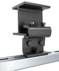 Beefy Channel Trolley Track Hanger Bracket For I-Beams And 1-5/8 Inch Strut Channel, Heavy-Duty Steel, Rust-Resistant Finish
