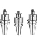 Premium Heavy Duty BT FMB Lathe Tool Holder For CNC Milling And Face Cutting With Secure Collet Grip In Sizes Range From 45L To 100L. CNC tool holders in various sizes.