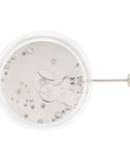No 6498 Mechanical Watch Movement Automatic Replacement Part with alloy construction shown in circular casing