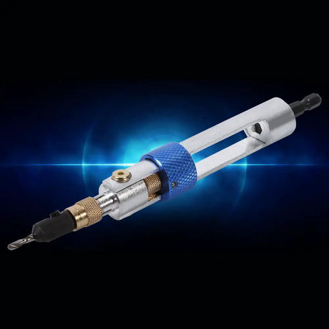 Heavy Duty Swivel Screwdriver Bit Set Ratcheting Multi Driver Kit With Durable Alloy Steel Build And Quick Change Design For Tough Repair Jobs That Need Serious Grit And Reliable Performance Anywhere, angled bit holder with blue swivel grip