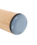 Close-up of a grey heavy duty kitchen appliance slider for washing machine and microwave with self adhesive backing.