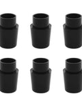 6 Pack PXG Iron Shaft Ferrule Set Gen2 Gen3 Gen4 Gen5 For Repair Or Replacement Of 0.37 Inch Tapered Tip Shafts black ferrules