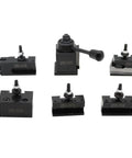 Lathe Quick Change Tool Post Set For 6 To 8 Inch Swing Pro Grade Kit with Main 250-000 Holder and other tool holders