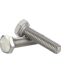 304 stainless steel hex bolts, full thread heavy-duty fasteners