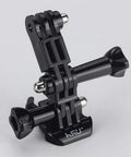 Adjustable 3 Way Pivot Arm Mount With Long And Short Straight Joints For GoPro Hero 13 To 1 And AKASO Campark Action Cameras