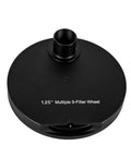 Pro Grade Full Metal 1.25 Inch Eyepiece Filter Wheel With Nine Position Quick Switch For Astronomy Telescopes top view