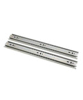 45mm Full Extension Drawer Runners With Ball Bearing Rails in zinc for kitchen cabinets, desks, and cupboards, telescopic slides.