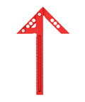 Red Beast Pro Grade 45 Degree And 90 Degree Position Ruler Aluminum Alloy Precision Angle Tool For Woodworking Carpentry And Construction