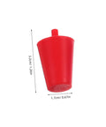 Top-Notch 35 Pc High Temp Silicone Plugs Kit For Sealing Tubes And Keeping Debris Out Perfect For Industrial Powder Coating And Auto Jobs Reusable Durable Clean Gear red silicone plug 3.2cm x 1.7cm