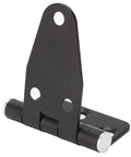 T Shape Gate Hinge Stainless Steel Cabinet Shutter Hinge For Electric Generators Black Finish With 6 Position Screw Holes
