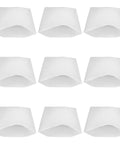 100 Pack White EPE Bubble Foam Pouches for Shipping Fragile Glassware displayed in grid layout