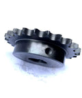 Roller Chain Sprocket B Type 24 Tooth With One Inch Bore Half Inch Pitch And Hardened Teeth In 1045 Steel Rust Resistant Gear