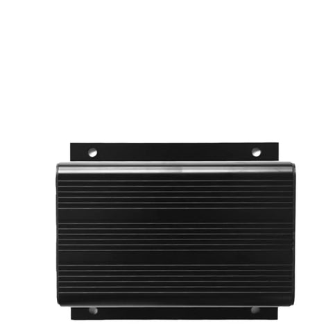 Premium Built Tough Heavy Duty 48 Volt 325 Amp Electric Motor Controller Compatible With G16 And G16E Systems 1996 Through 2002 Black 1204M Knockout Throttle Driver Module front view on white background.
