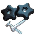 Heavy Duty Handle Knob and Bolt Washer Repair Kit for Snow Blowers and Lawn Mowers, Easy Install, Replacement Parts 92-2260 106-4161