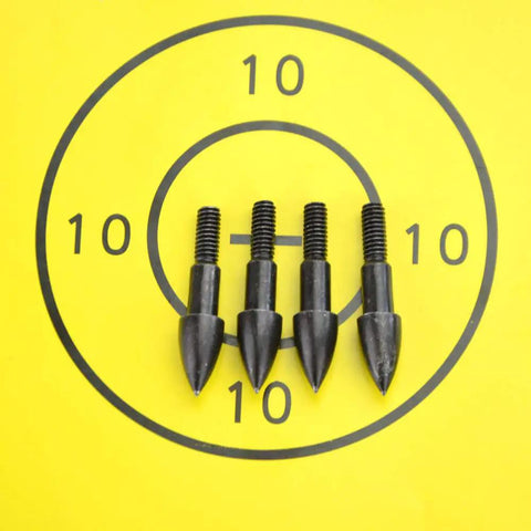 4 of 24 pcs archery field points 75 grain screw in arrow tips for target practice and hunting pro grade gold copper field points and black