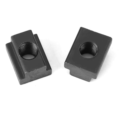 5 Pcs Black Oxide T Slot Nuts M8 Thread For Machine Tool Tables Undersized Sliding Nut Block For T Slots Durable 45 Steel Slot Fasteners