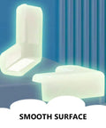 12 Pack Glow In The Dark Corner Guards For Furniture L Shaped Edge Protectors Soft PVC Night Light Kid Safe Safety Cushions