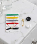The Go-To 200 Piece Mini Travel Sewing Repair Kit That Slashes Tailor Bills While You Fix Snags On The Fly Without Breaking A Sweat Compact Pocket Gear For Campers Students And Travelers with threads and buttons.