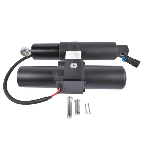 Hydraulic Angle System Actuator For Polaris Ranger XP 1000 And Glacier Pro HD Snowplow featuring dual hydraulic cylinders for smooth control.