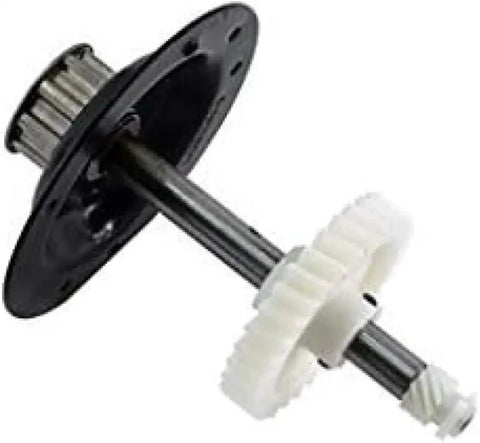 Heavy Duty Drive Shaft 41A4885-4 Replacement for Belt Drive Garage Door Openers, steel construction, side view