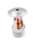 Top Shelf Pendent Fire Sprinkler Head Built Tough For Blazing Fast Activation At Sixty Eight Degrees Celsius brass and chrome design.