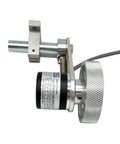 Solid 6mm Shaft Rotary Encoder 600PPR Push Pull Output 5 To 26V DC Power For Precise Length And Distance Measurement Includes Bracket