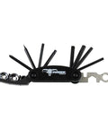 Harley Davidson Compatible 12 In 1 Folding SAE Tool For Motorcycles with hex keys and sockets, compact design