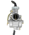 Front view of the PZ20 Carburetor Upgrade for 50cc to 125cc Chinese Kids ATV Quad Dirt Bike Go Kart 4 Stroke Engines Plug And Play Ready