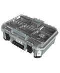 Stackable Storage System Compact Organizer Box With Quick Connect Interlock 25 Lb Load Capacity Impact Resistant Polypropylene Body