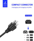 3 Prong Replacement Power Cord For Electric Pressure Cooker And Kitchen Appliances Like Rice Cooker Microwave Soy Milk Maker And More