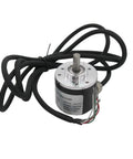 Two Phase AB Incremental Rotary Encoder 100P R DC 5 To 24 Volt Wide Voltage 6mm Shaft AB Quadrature Output High Accuracy Motion Sensor No Fuss Robotics And CNC Durable Build With 1 Year Warranty, 6mm shaft, black cable