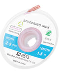Desoldering Wick Braid For Circuit Boards And DIY Soldering Projects Copper Solder Wick With Fast Absorption Sizes 2.5mm, 1.5mm