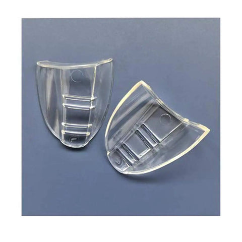 Six Pair Safety Eye Glasses Side Shields Clear Flexible Slip On Shield For Small To Medium Eyeglasses Soft TPU Cushioned Fit