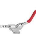 Built Tough Push Pull Toggle Clamp For Welding And Woodworking Jigs And Fixtures Galvanized Iron Hand Tool with red grip