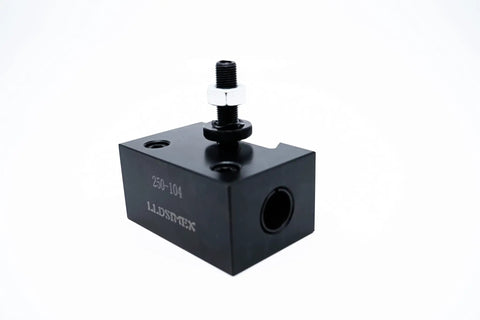 6 To 12 Inch Swing Piston Type Quick Change Tool Post for Lathe M14x1.5 Stud 100 AXA Series Pro Grade