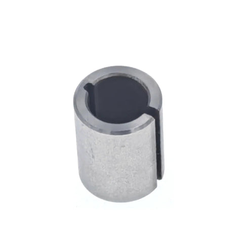 Split Bushing Adapter For Indicator Mount Pro Grade Stainless Steel 9.5mm Outside Diameter 6.35mm Inside Diameter 12.7mm Long Fits Magnetic Dial Indicators Three Eighths Inch OD One Quarter Inch ID PT00764