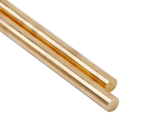 1 Inch Brass Rod Lathe Bar Stock, Solid Round 25mm Diameter by 4 Inch Length, corrosion resistant, smooth finish, DIY craft projects