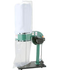 Rugged 1 HP Shop Dust Collector Built To Rip Through Nasty Sawdust And Wood Chips Fast On Job Sites With 1 HP motor.