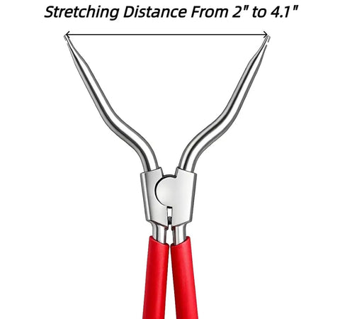 Pro Grade Spring Expansion Tool For Washer Tub Replacement From 2 Inches To 4.1 Inches with Red Handle