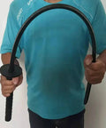 Person bending 41 Inch High Toughness Polypropylene Practice Sword With Scabbard For Safe Play Not Sharp
