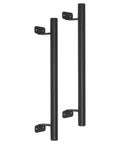 16 Inch Heavy Duty Metal Gate Handles Set In Matte Black Barn Door Pulls Outdoor 2 Pack For Shed Patio Farm Garage Fence Built Tough As Nails